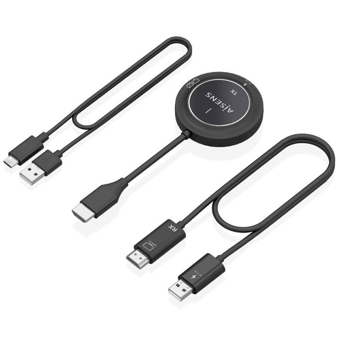 Aisens Extensor HDMI Inalámbrico 1080P 60Hz, Negro Aisens Extensor HDMI Inalámbrico 1080P 60Hz, Negro